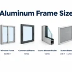 Aluminum Frame Sizes: Standard Profile, Window & Screen Dimensions aluminum-frame-sizes