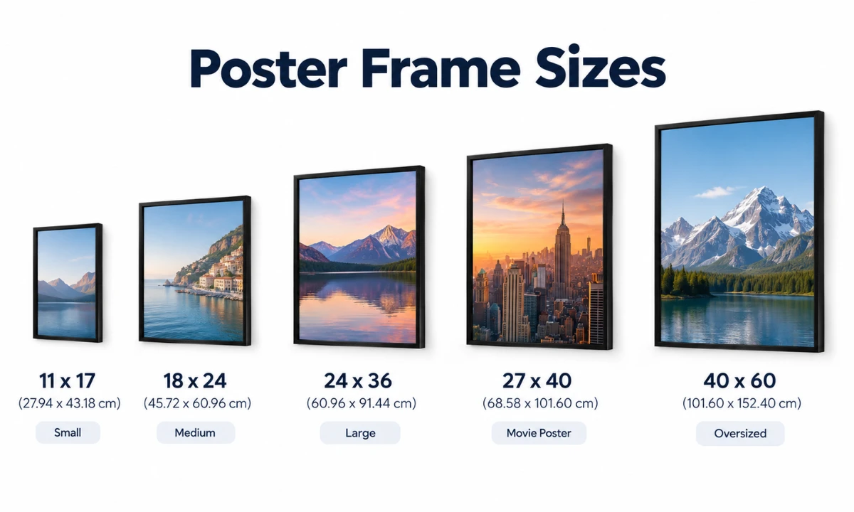 poster-frame-size